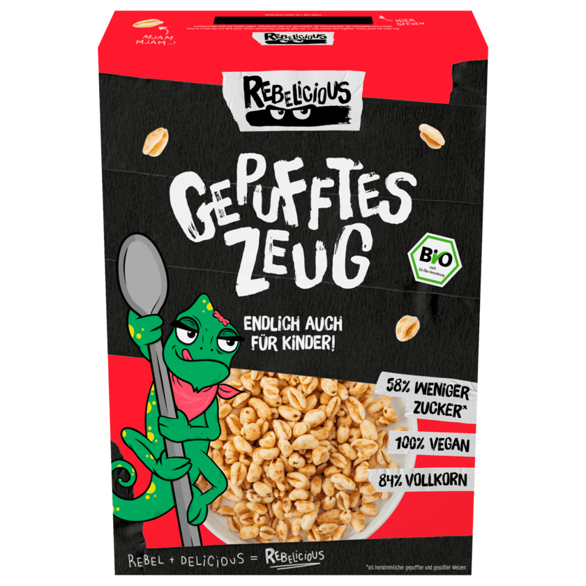 Rebelicious Bio Cerealien Gepufftes Zeug 200g